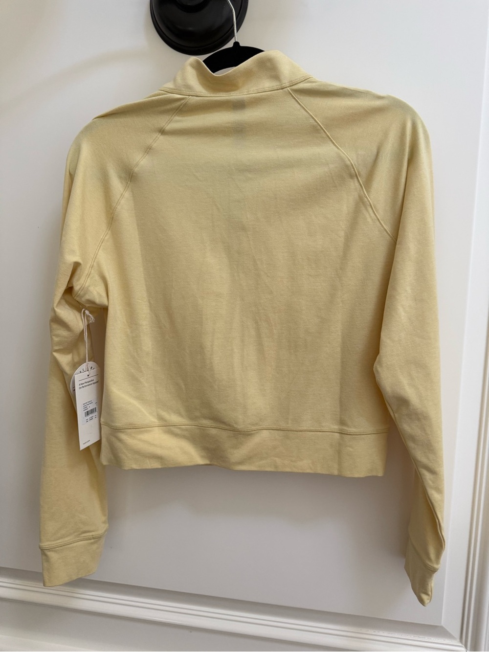 Halo Mini Track Jacket -Lemon Snap Heather - Picture 8 of 8